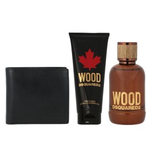 Dsquared2 Wood Pour Homme EDT 3 Piece Gift Set for Men 100ml at Ratans Online Shop - Perfumes Wholesale and Retailer Fragrance