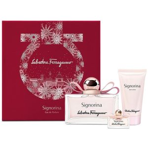 Salvatore Ferragamo Signorina For Women Eau De Parfum 3 Piece Gift Set 100ml at Ratans Online Shop - Perfumes Wholesale and Retailer Fragrance
