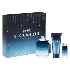 Coach New York Blue for Men Eau de Toilette 3 Piece Gift Set 100ml at Ratans Online Shop - Perfumes Wholesale and Retailer Fragrance