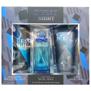 Guess Night Eau De Toilette 3 Piece Perfume Gift Set for Men 100ml at Ratans Online Shop - Perfumes Wholesale and Retailer Fragrance