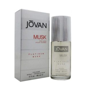 Jovan Platinum Musk for Men Eau De Cologne EDC 88ml at Ratans Online Shop - Perfumes Wholesale and Retailer Fragrance