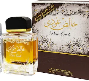 Lattafa Pure Oudi Eau De Parfum For Men and Women 100ml + 50ml Deo Spray at Ratans Online Shop - Perfumes Wholesale and Retailer Fragrance