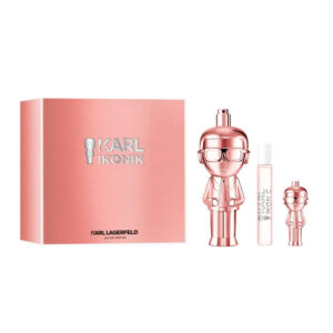 Karl Lagerfeld Ikonik 3 Piece Gift Set for Women at Ratans Online Shop - Perfumes Wholesale and Retailer Gift Set