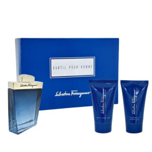 Salvatore Ferragamo Subtil Pour Homme 3 Piece Perfume Gift Set for Men at Ratans Online Shop - Perfumes Wholesale and Retailer Fragrance