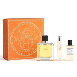 Hermes Terre D Hermes Pure Perfum For Men 3pc Gift Set at Ratans Online Shop - Perfumes Wholesale and Retailer Fragrance