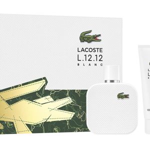 Lacoste L.12.12 Blanc For Men 3 Pieces Gift Set at Ratans Online Shop - Perfumes Wholesale and Retailer Fragrance