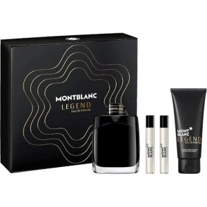 Mont Blanc Legend 4Pcs Gift set for Men at Ratans Online Shop - Perfumes Wholesale and Retailer Gift Sets