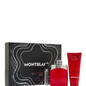 Mont Blanc Legend Red 3pc Gift set For Men at Ratans Online Shop - Perfumes Wholesale and Retailer Gift Sets